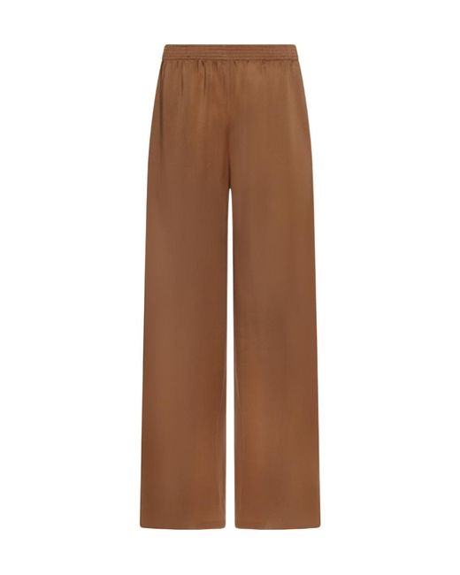 Fabiana Filippi Brown Straight-Leg Trousers