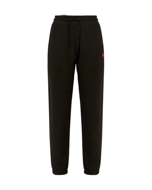KENZO Black Boke Patch Sweatpants