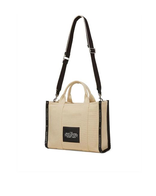 Marc Jacobs Natural The Jacquard Medium Tote Bag