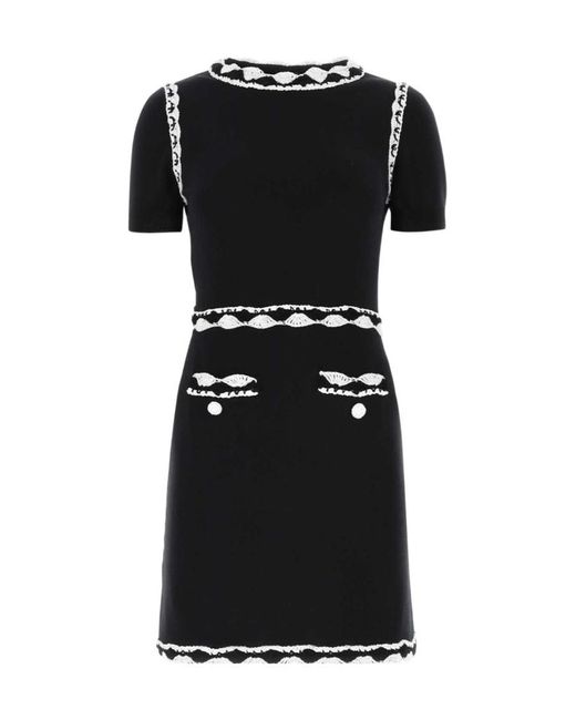 Moschino Black Short Dresses