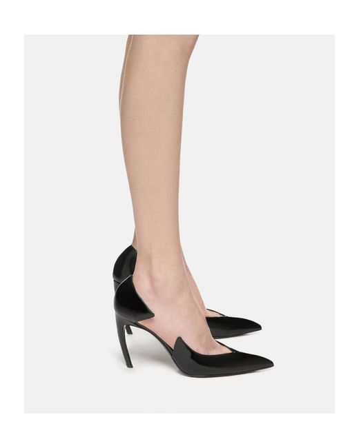 The Attico Black 'Mia' Pump