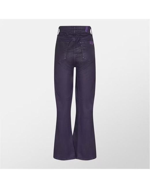 7 For All Mankind Blue Slim Kick Bootcut Jeans