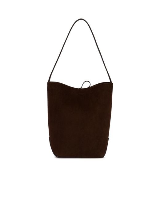 The Row Brown N/S Park Medium Handbag