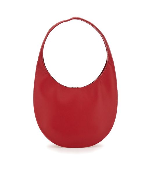 Coperni Red Medium Swipe Leather Shoulder Bag