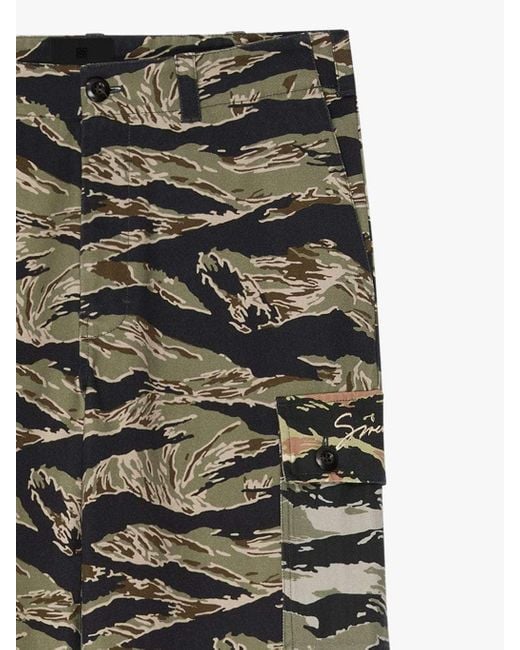 Givenchy Gray Patterned Casual Pants for men
