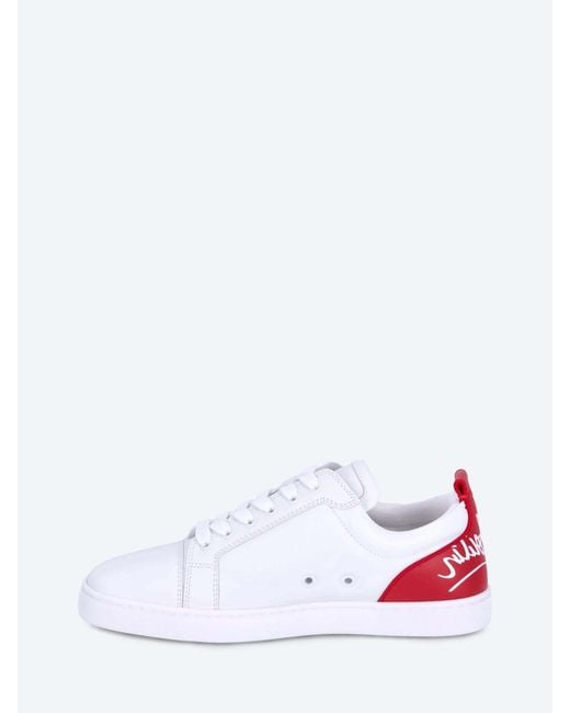 Christian Louboutin White Fun Vieira Sneakers for men
