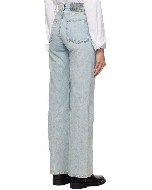 Our Legacy Blue Boot Cut Jeans Pants