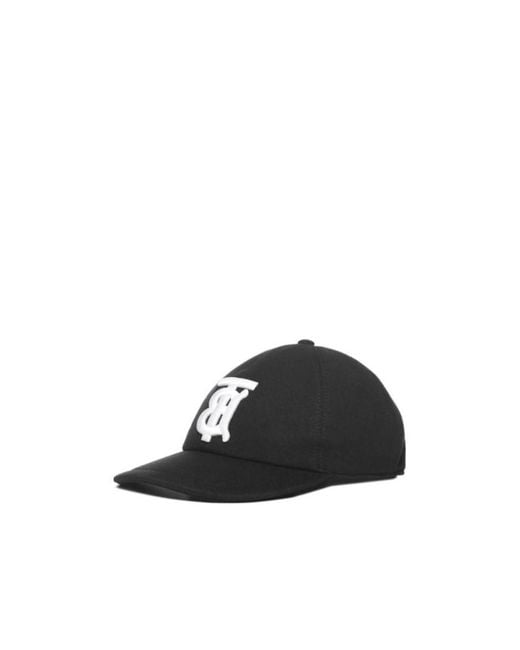 Burberry Black Monogram Motif Baseball Cap