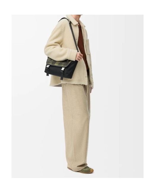 Loewe Natural Shearling Overshirt for men