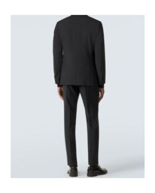Brioni Black Wool And Mohair Suit for men