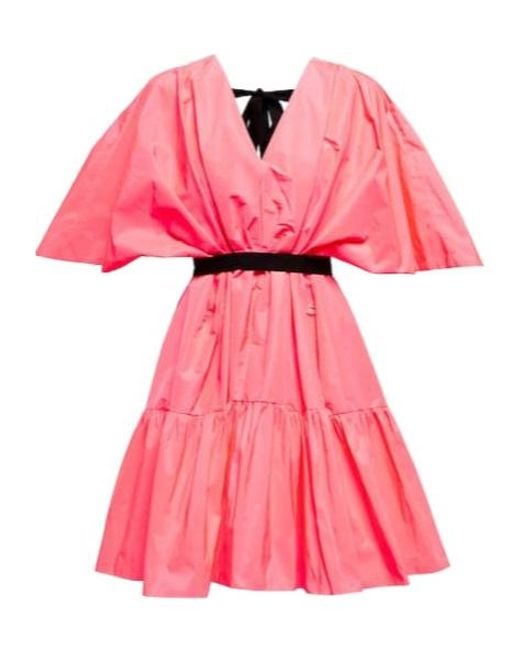 Roksanda Pink Yasmin Belted Minidress