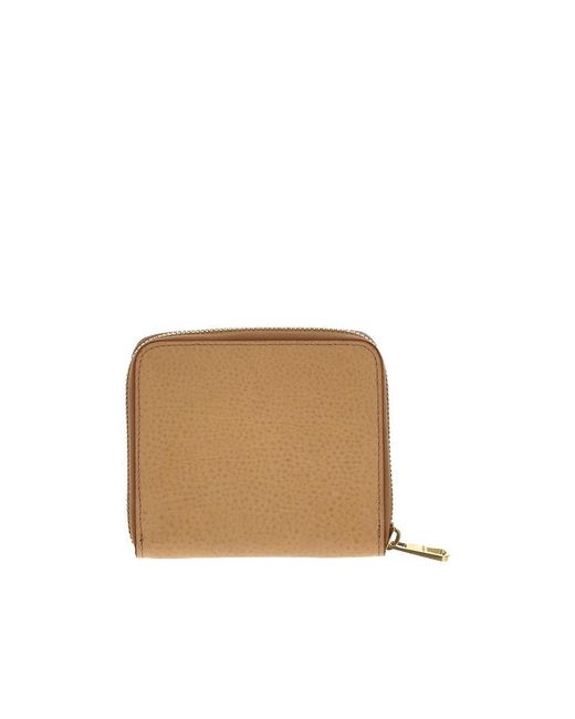 Il Bisonte Natural Logo Wallet