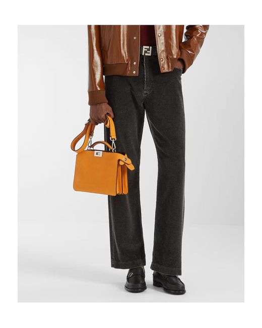 Fendi Orange Peekaboo Iseeu Small for men