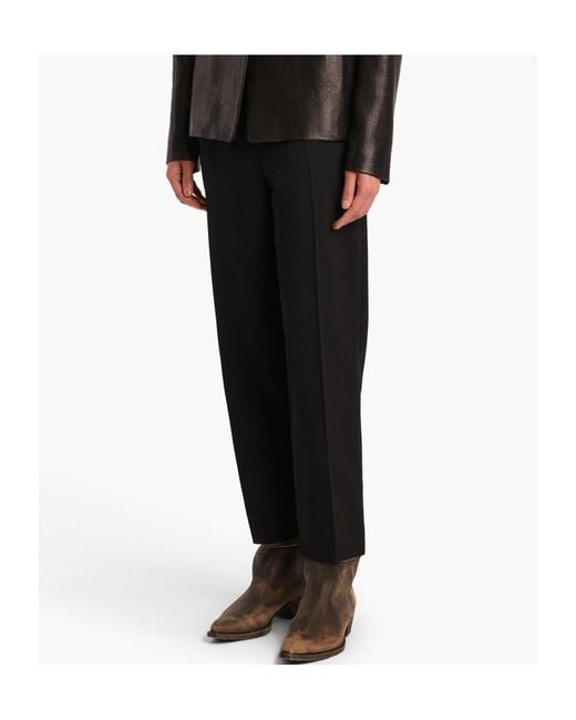 Khaite Black Cam Tailored Pants