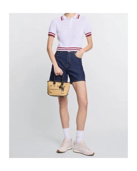 Hogan Natural Script Mini Shopping Bag