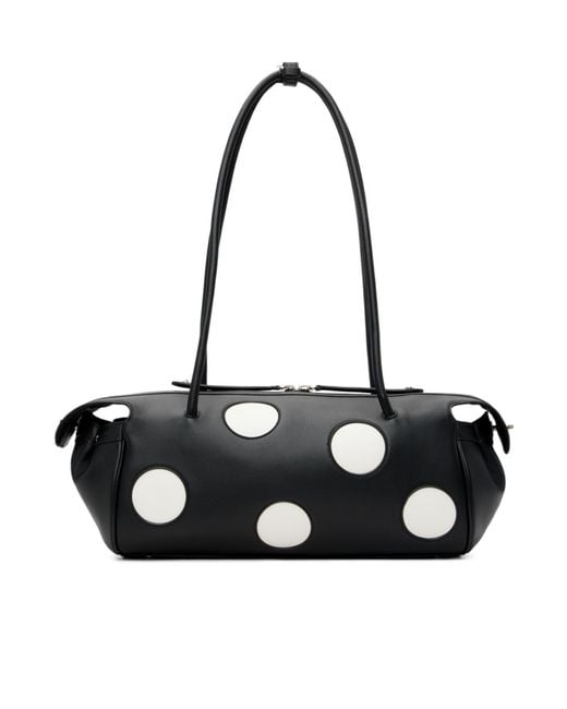 OPEN YY Black Dotted Corgi Shoulder Bag