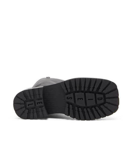 DIESEL Black D-Texan Bk Boots for men