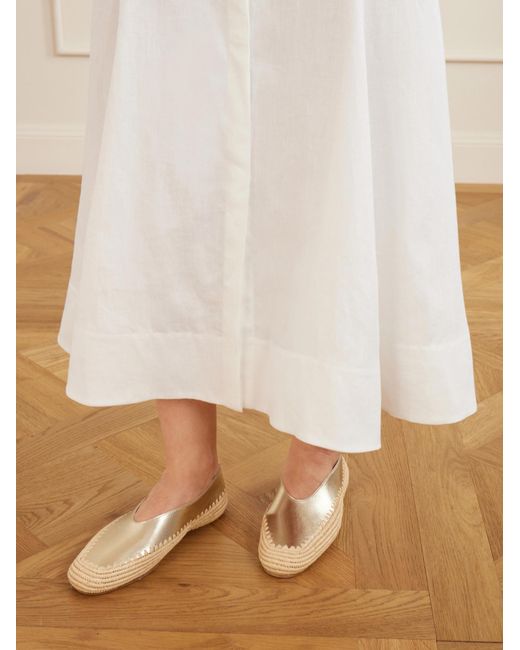 Gabriela Hearst Natural Strength Ballet Flats