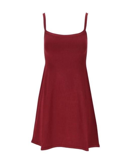 DSquared² Red Sleeveless Mini Dress