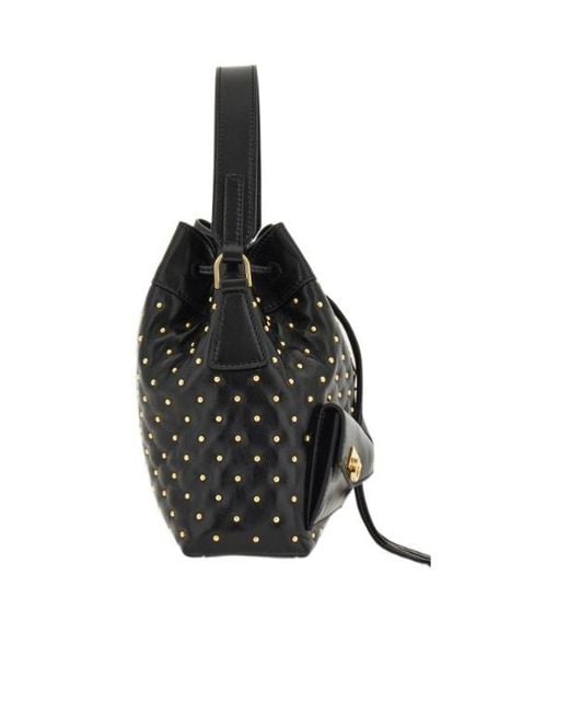 Ferragamo Black Multipocket Bucket Bag