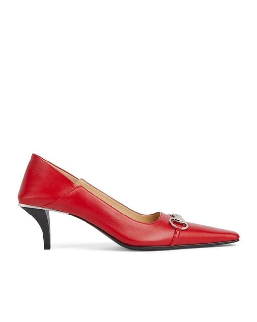 Gucci Red Vittoria Pump