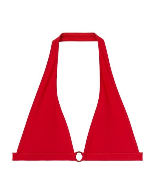 Loro Piana Red Triangular Bikini