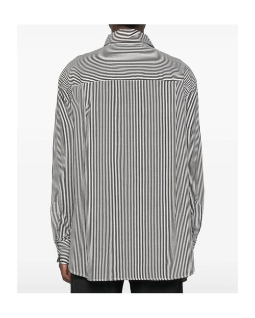 Frankie Shop Gray Long-Sleeved Shirt