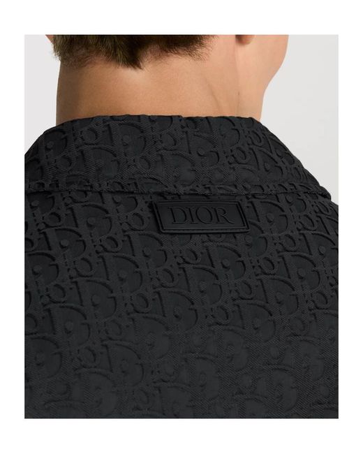 Dior Black Oblique Blouson Jacket for men