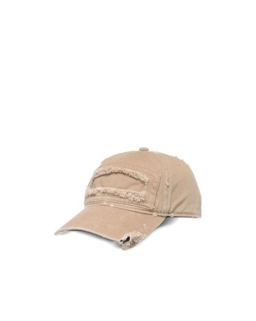 DIESEL Natural C-Thurs Cotton Cap for men