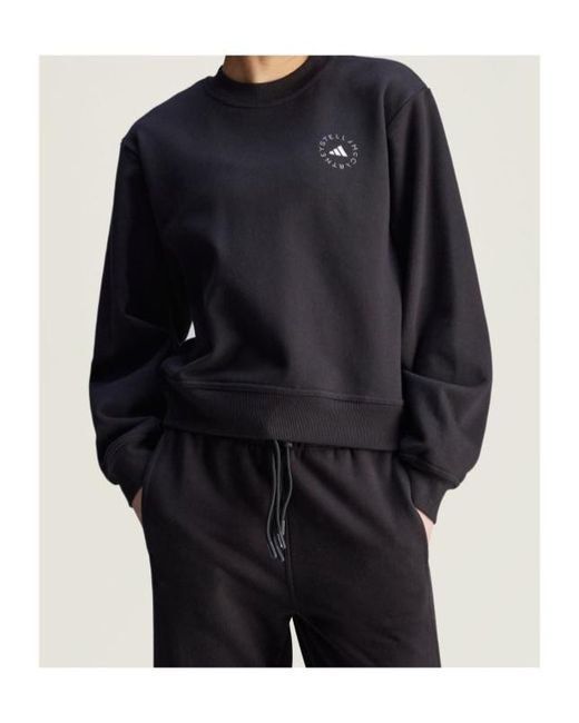 Adidas By Stella McCartney Black Regular Sweatshirt
