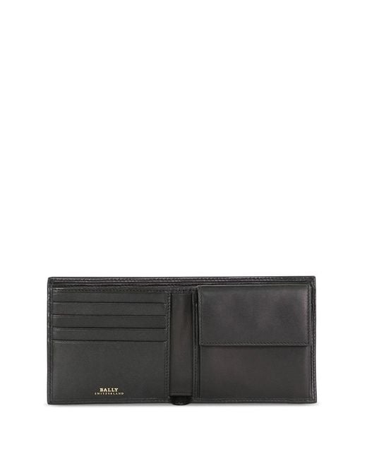 Bally Black Logo Wallet