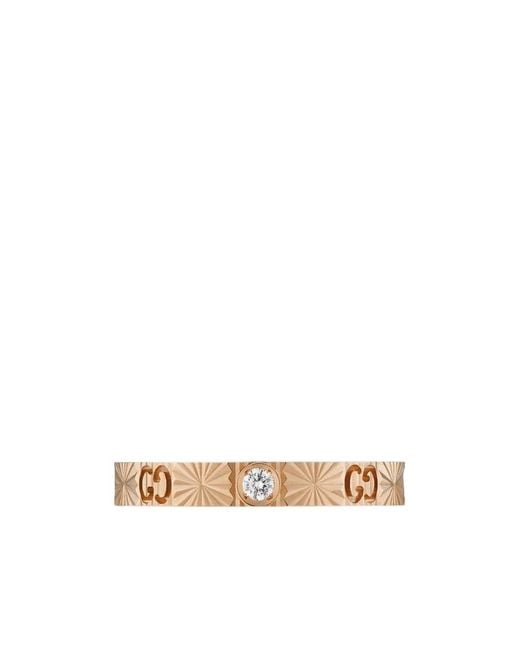 Gucci Metallic Logo Ring