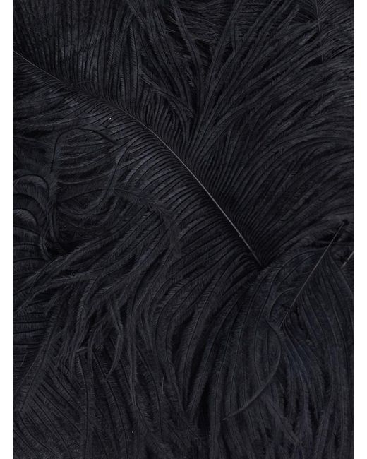 Semicouture Black Lace Skirt