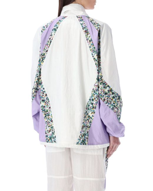 Isabel Marant White Midaiazi Patchwork Jacket