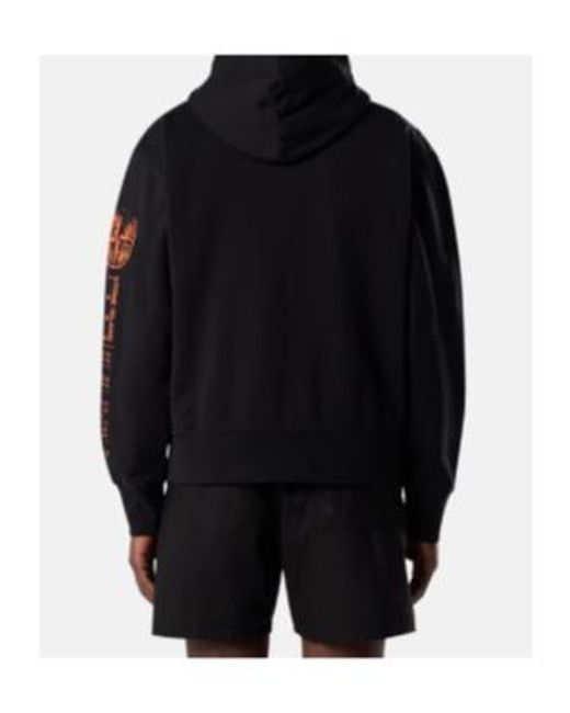 Stone Island Blue Oversized-Fit Zip-Up Sweatshirt With 'Vertical Placement' Print for men