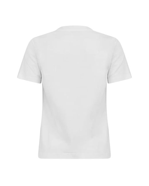 Casablanca White Logo T-Shirt