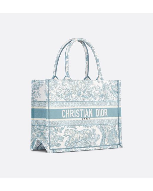 Dior Blue Medium Book Tote