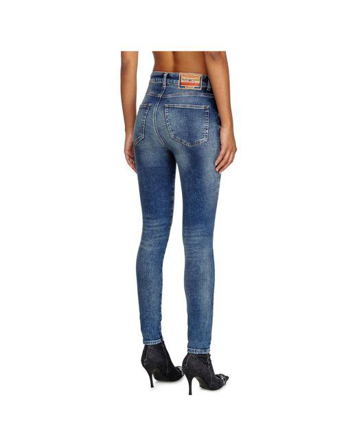 DIESEL Blue 1984 Slandy-High Skinny Jeans