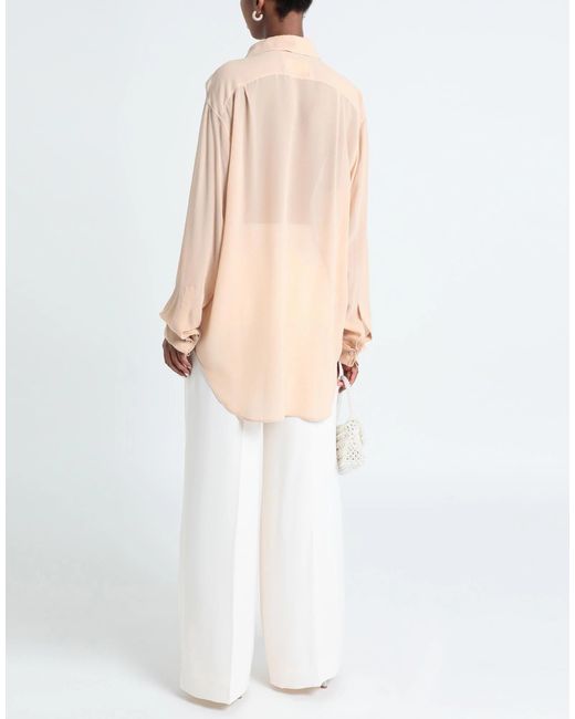 Maison Margiela Natural Solid Colour Shirts