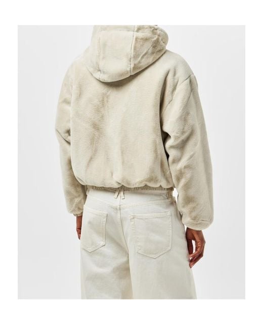 Moose Knuckles Gray Eaaton Bunny Thermal Insulated Bomber Jacket