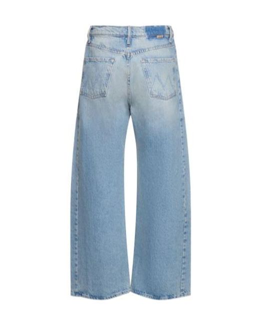 Mother Blue Belt-Loop Jeans