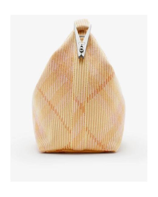 Burberry Metallic Peg Duffle Medium Tote Bag