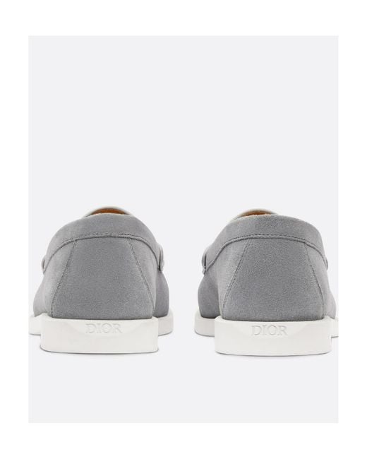 Dior Gray Granville Loafer for men
