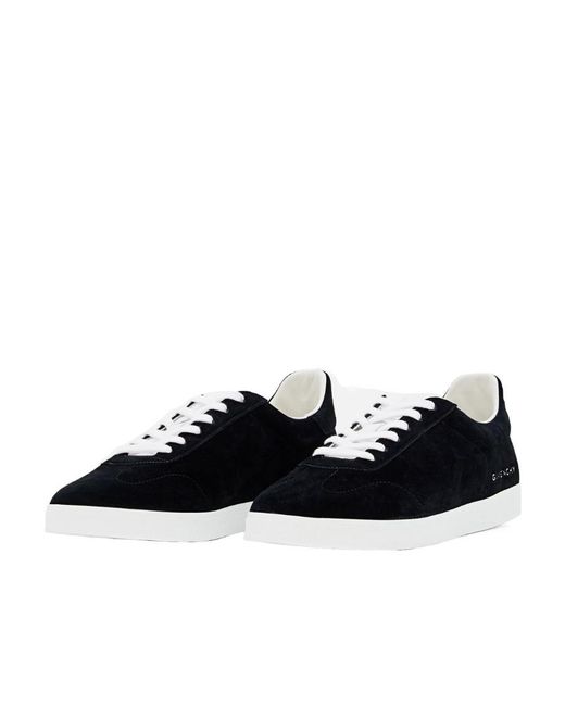 Givenchy Black Town 4G Debossed Sneakers for men