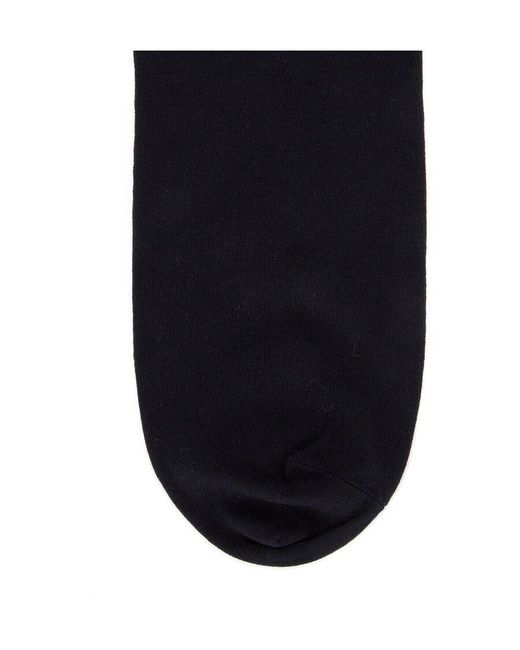Thom Browne Gray 4-Bar Crew Socks for men