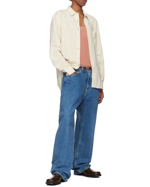 Our Legacy Blue Multi-Pocket Jeans for men