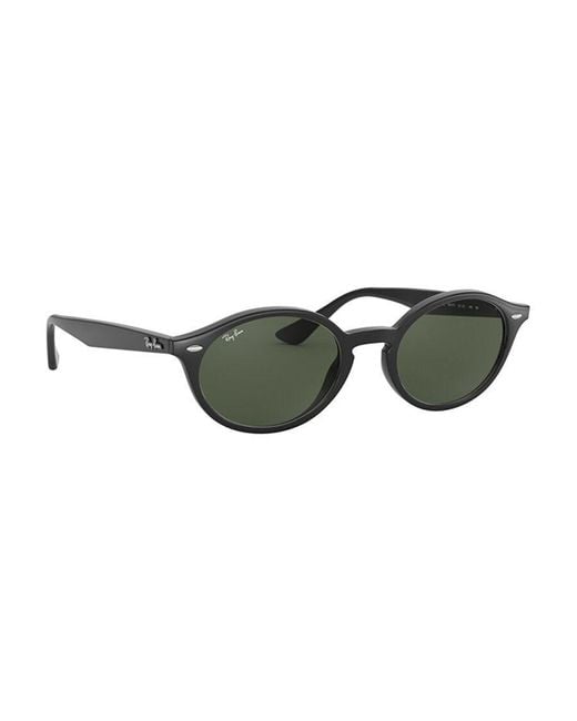 Ray-Ban Green Oval-Frame Sunglasses for men