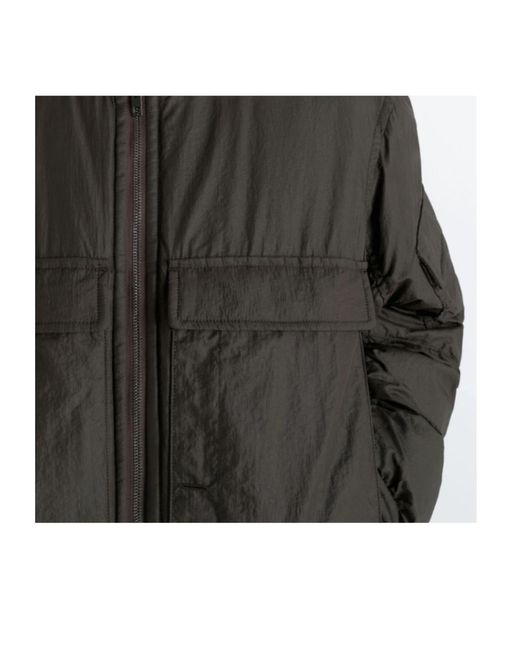 Lemaire Black Detachable-Collar Puffer Jacket