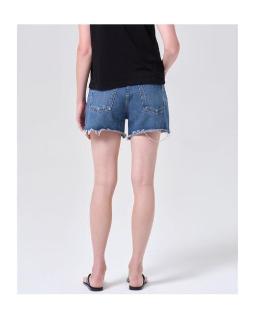 Agolde Blue Parker Ong Short