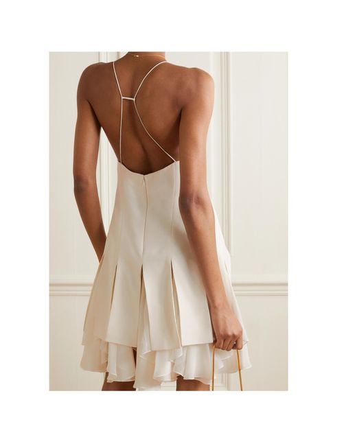 Khaite White Slip Dress